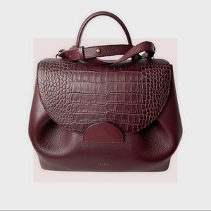 Polene Numero Un/Number One Burgundy Bag